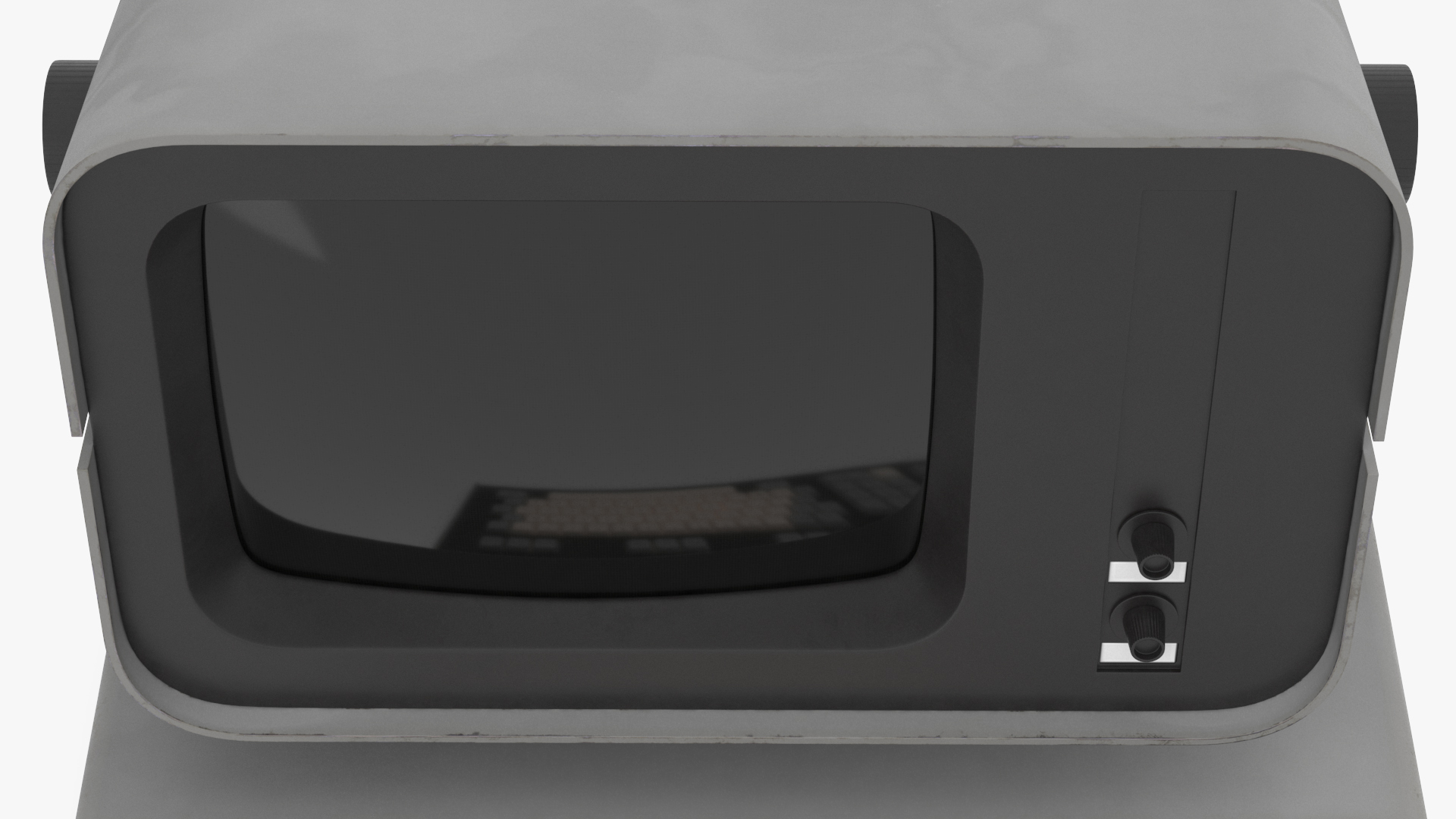 Retro Personal Computer Turned Off 3D model