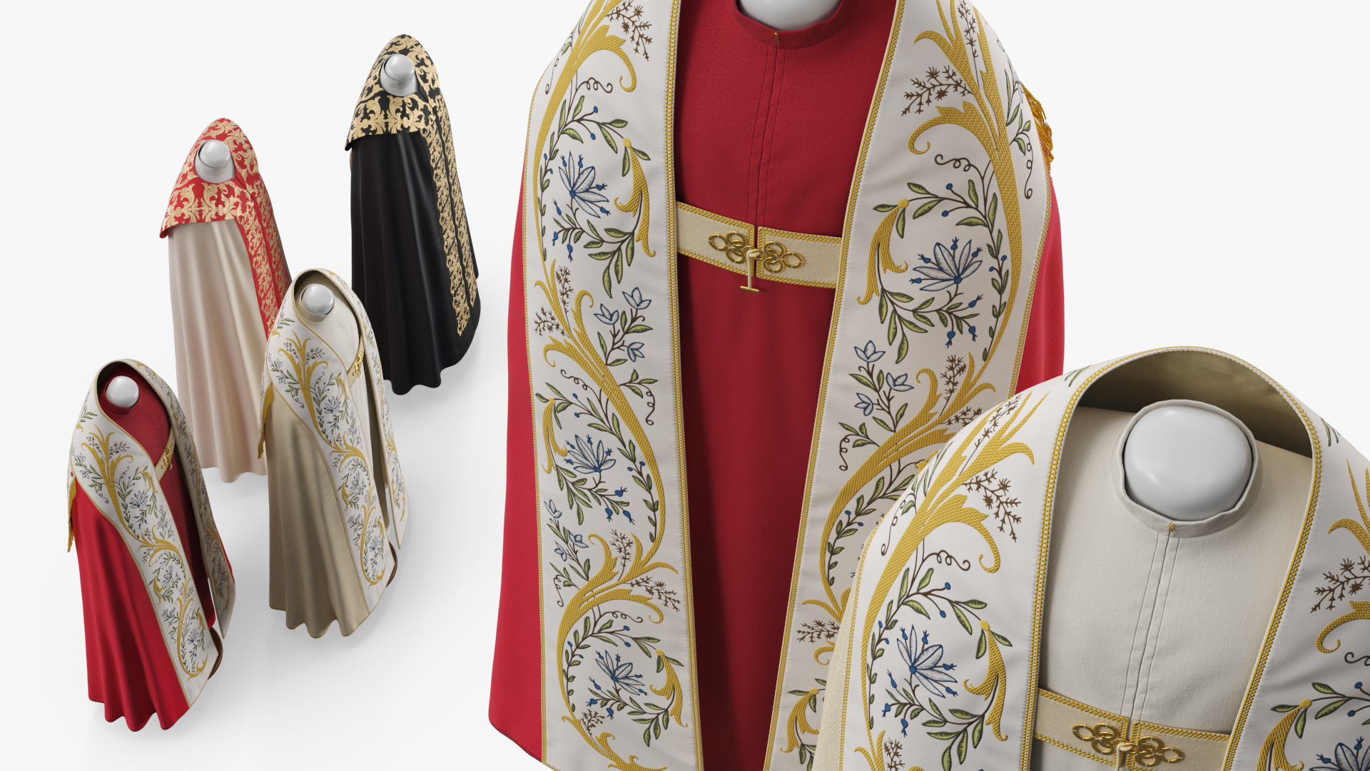 Catholic Liturgical Garment Set, view 4