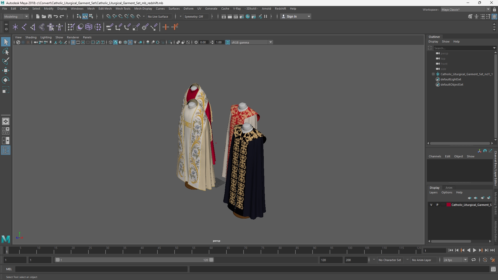 Catholic Liturgical Garment Set, view 10