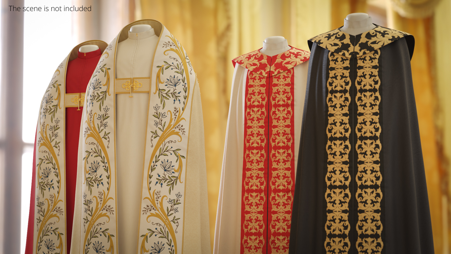 Catholic Liturgical Garment Set, view 2