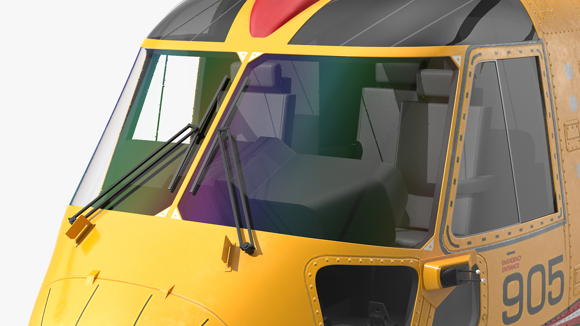 AgustaWestland CH 149 Cormorant Rescue Helicopter 3D model