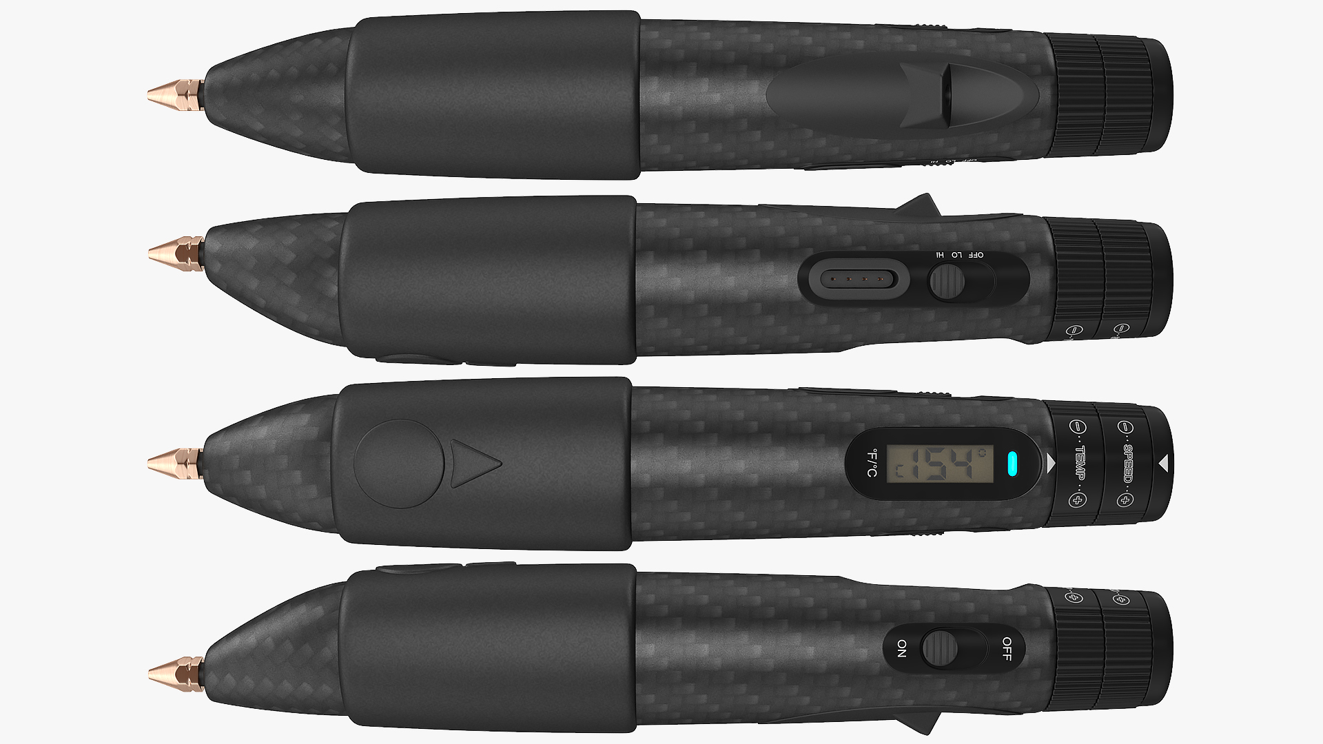 3D 3D Printing Pen Black