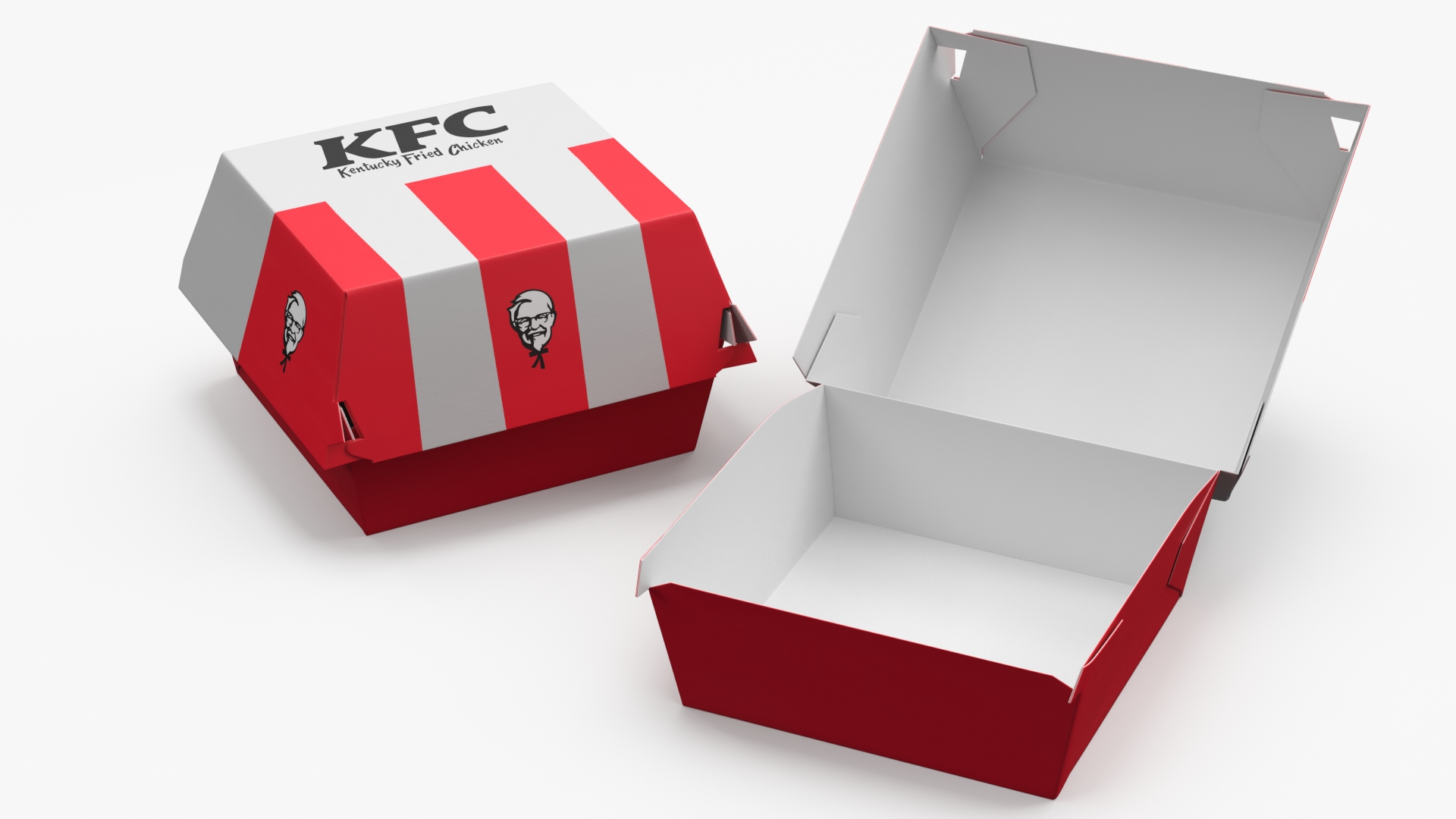 KFC Fast Food Packaging Box