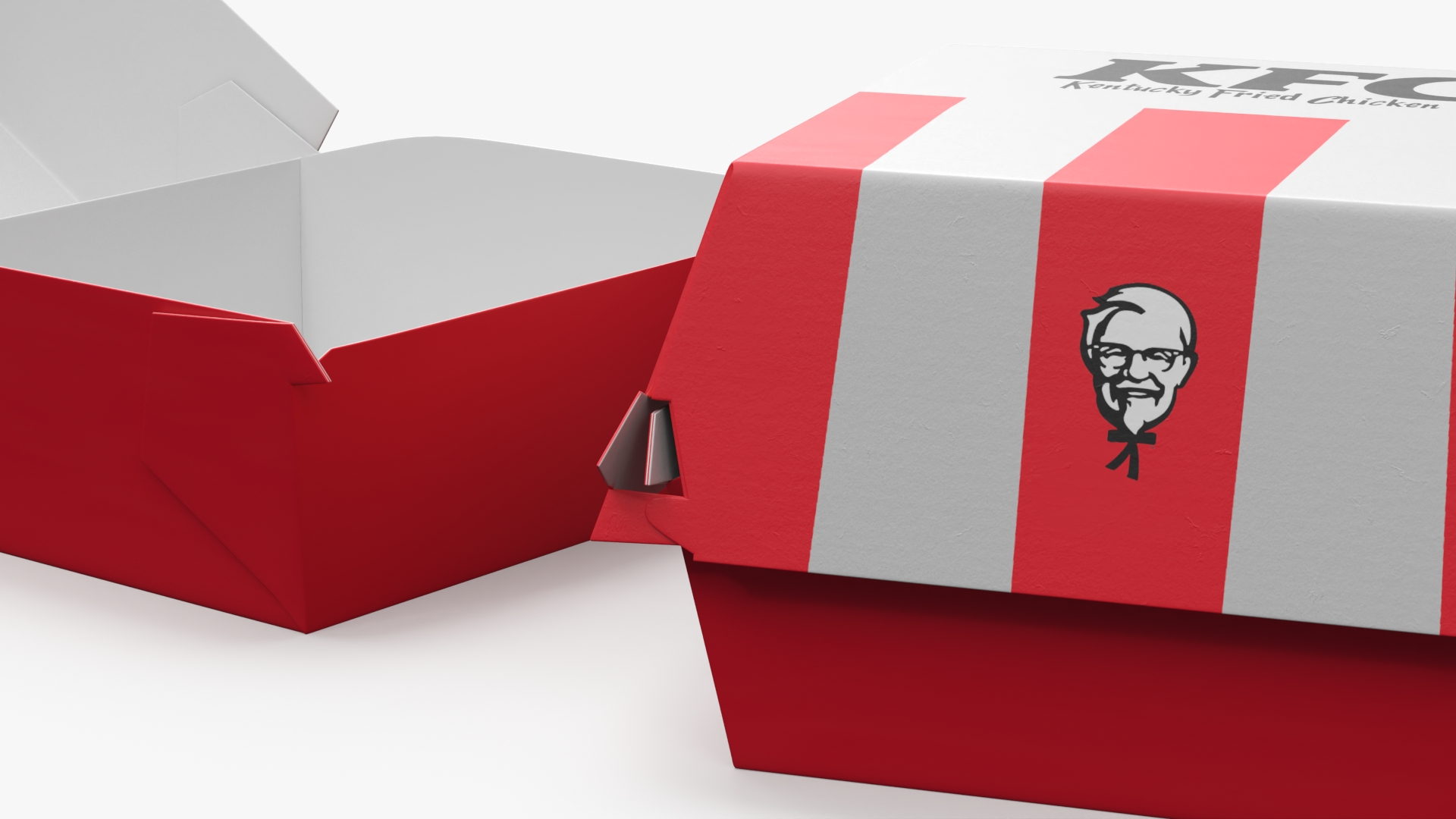 KFC Fast Food Packaging Box, view 5