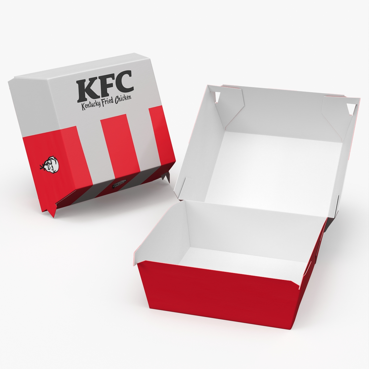 KFC Fast Food Packaging Box