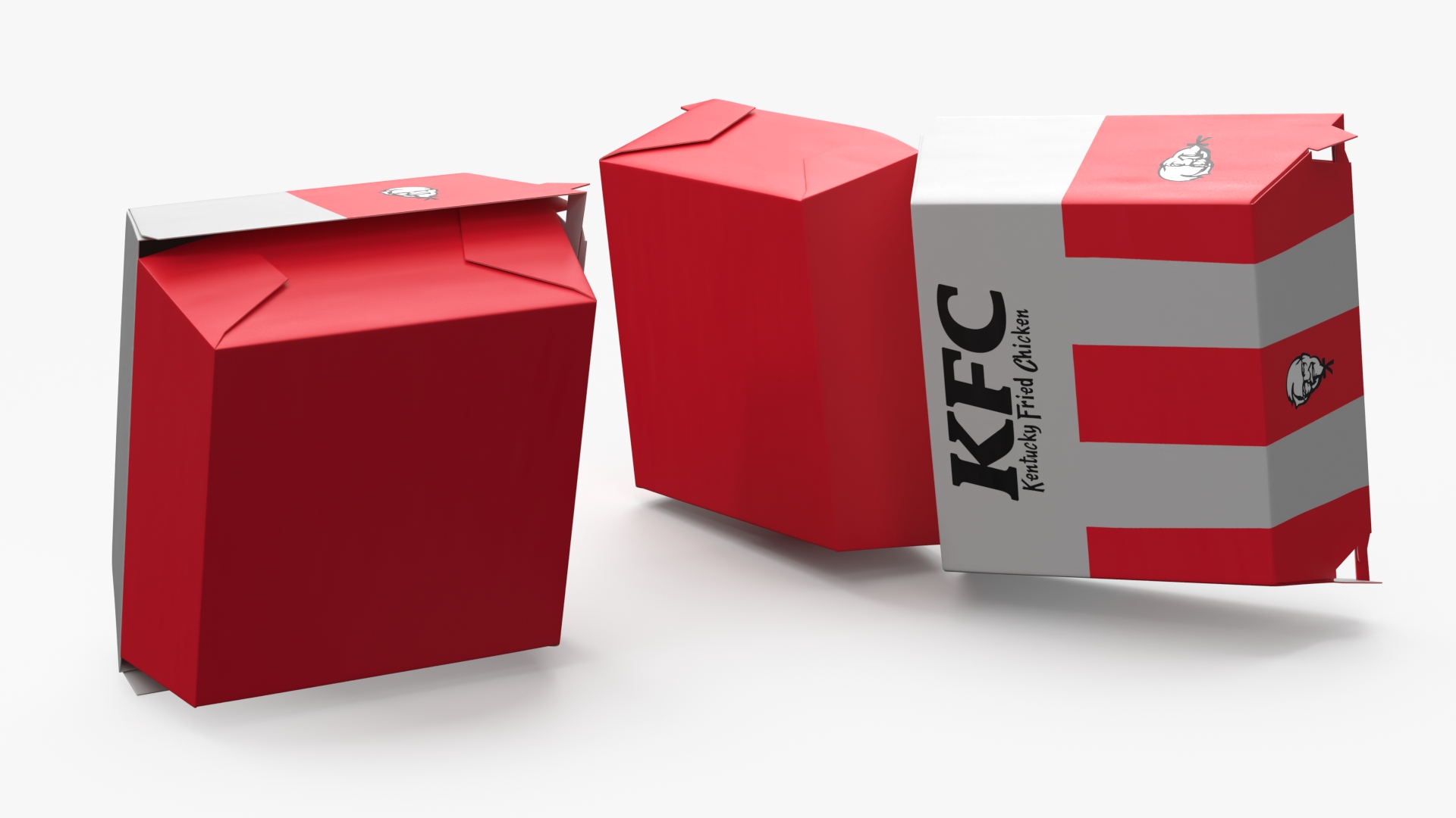 KFC Fast Food Packaging Box, view 4