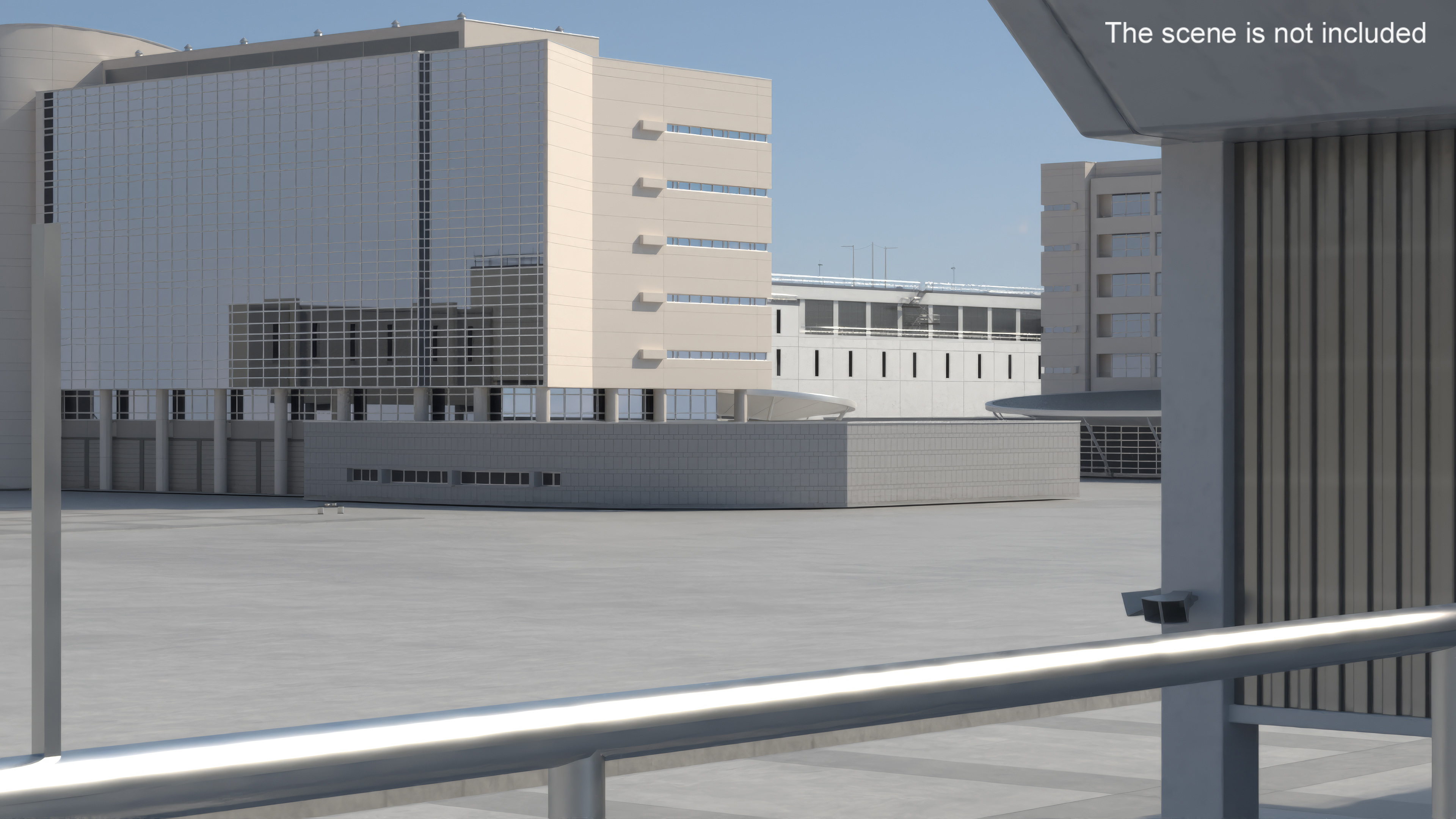 3D Kennedy Space Center NASA Headquarters model