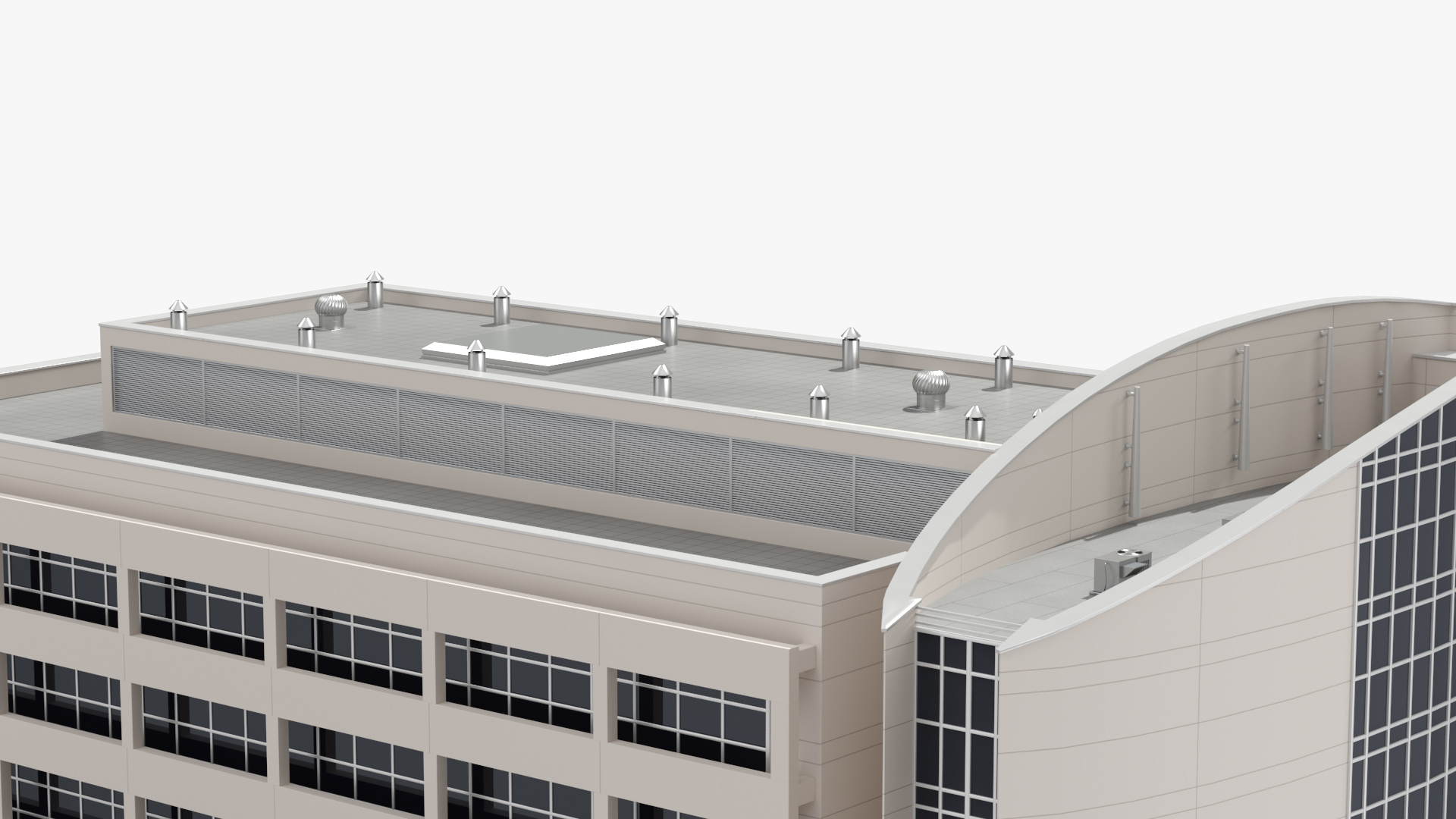3D Kennedy Space Center NASA Headquarters model