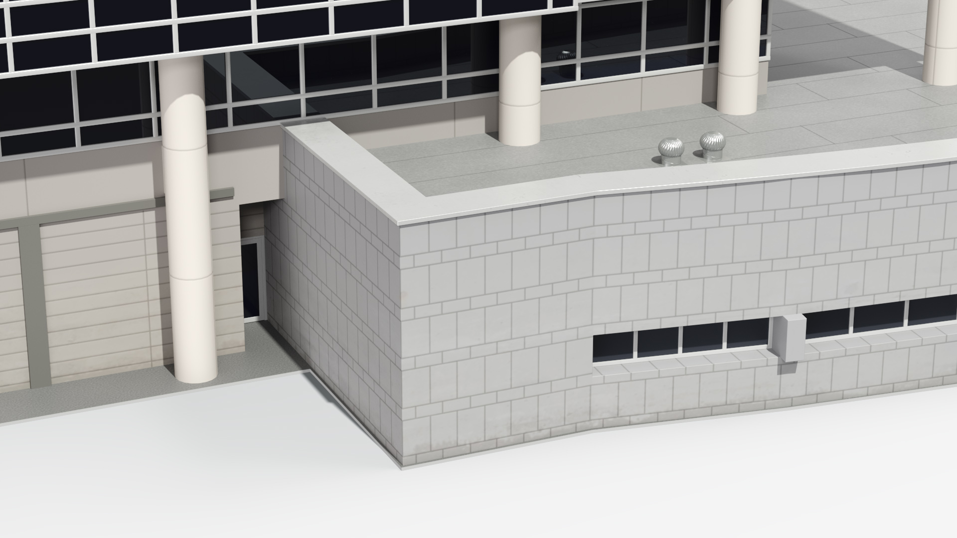 3D Kennedy Space Center NASA Headquarters model