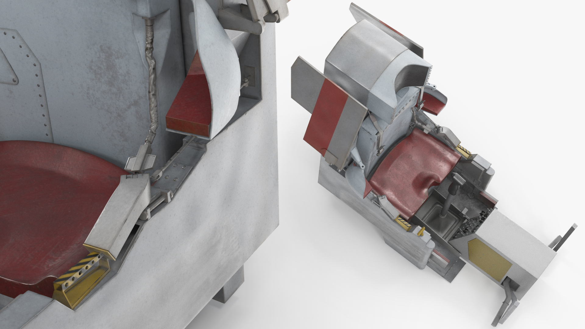 North American X15 Cockpit Ejection Seat Assembly - view 4
