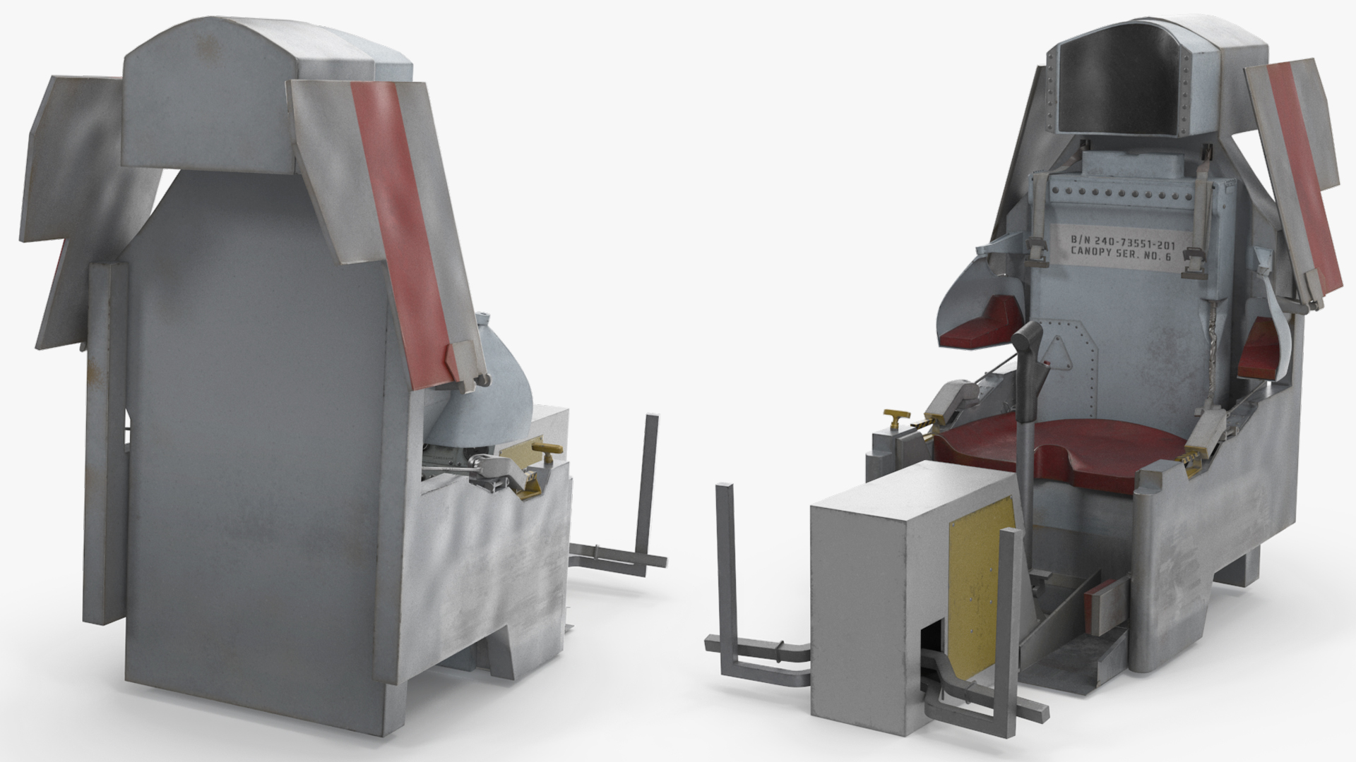 North American X15 Cockpit Ejection Seat Assembly - view 3