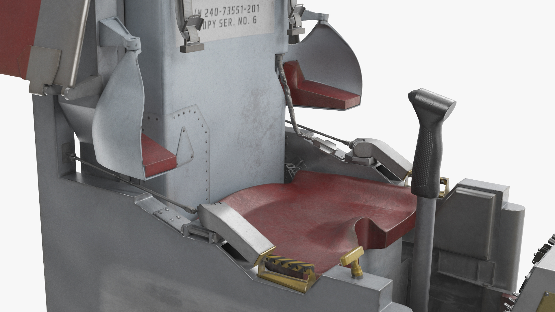 North American X15 Cockpit Ejection Seat Assembly - view 5
