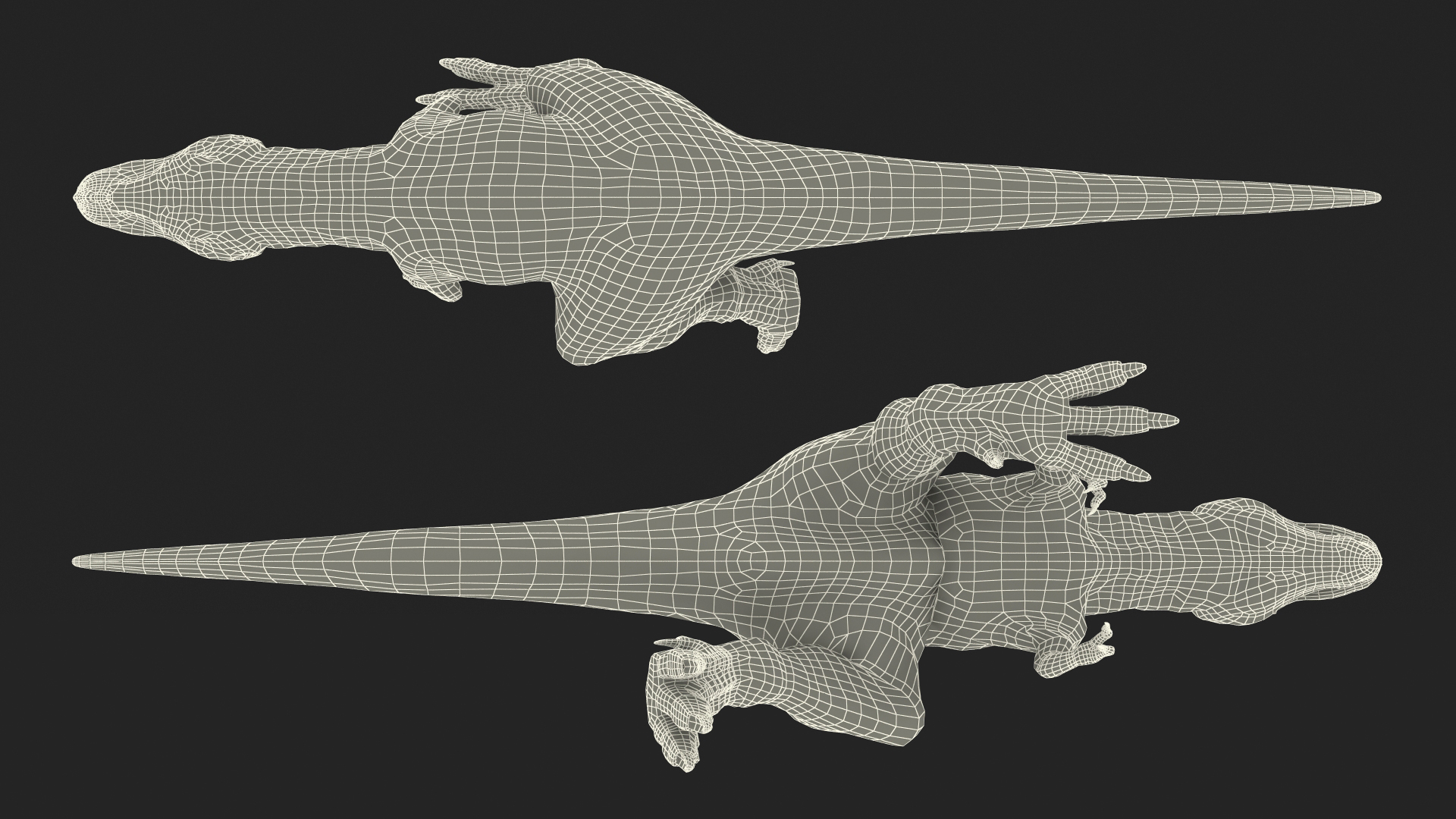 T Rex Walking Animated Rigged 3D model