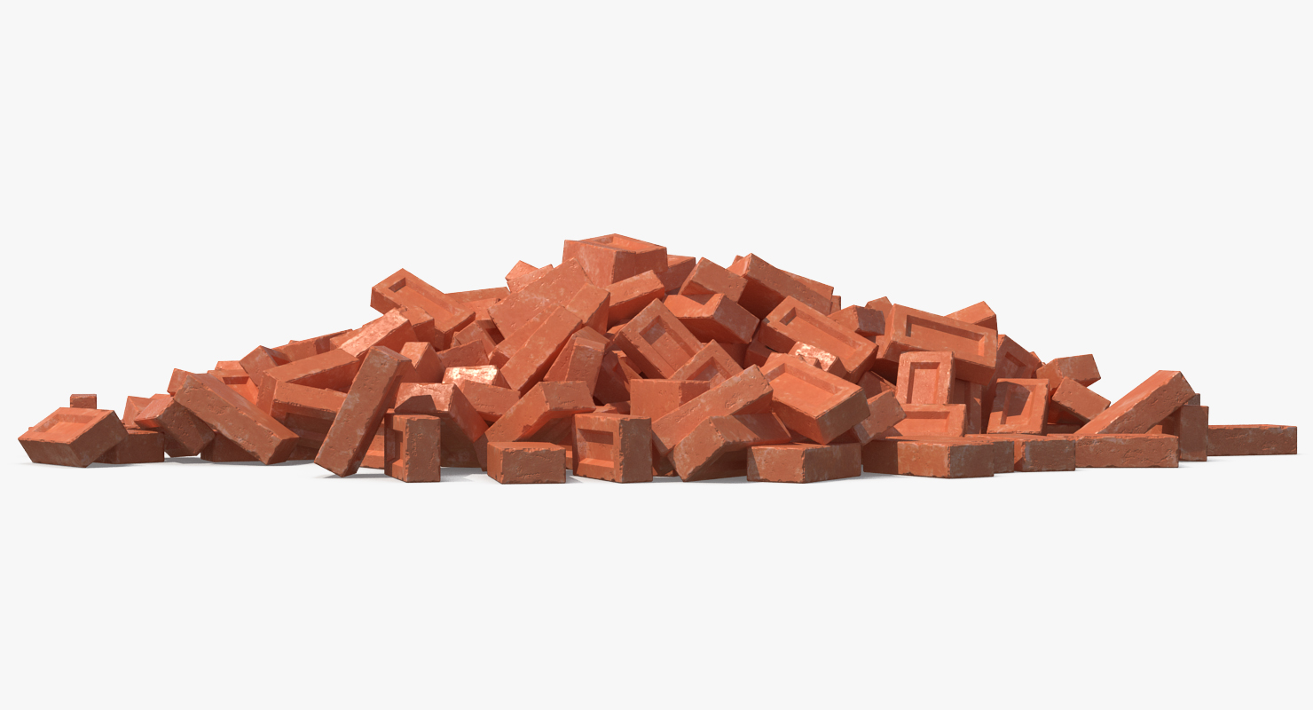 3D model Bunch of Bricks