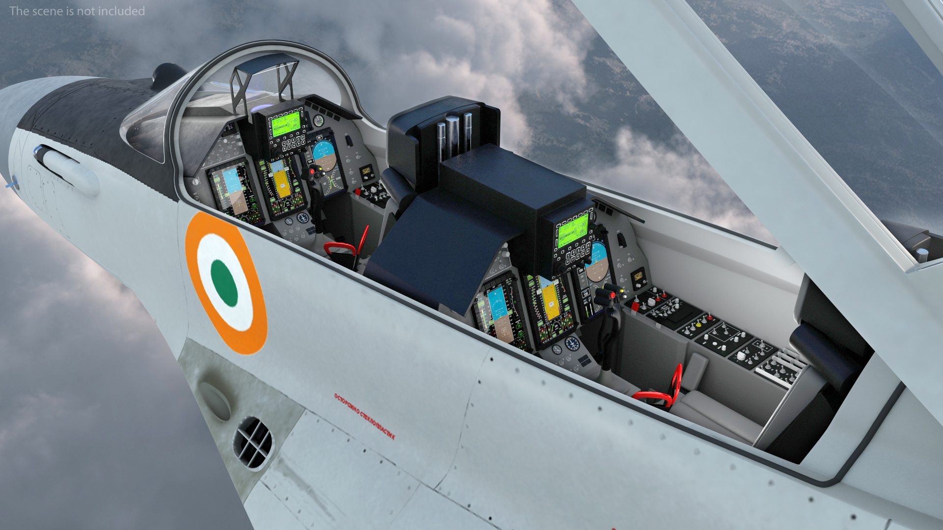 3D MiG 29 KUB Tandem Aircraft Indian with Armament Rigged for Maya model
