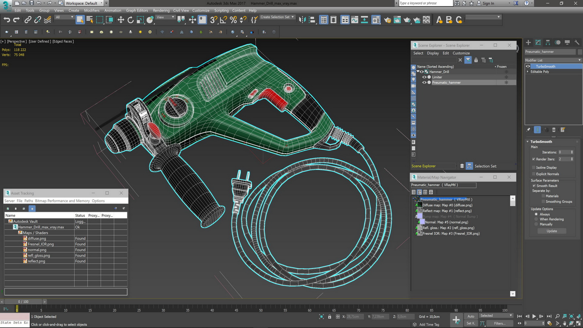 Hammer Drill 3D