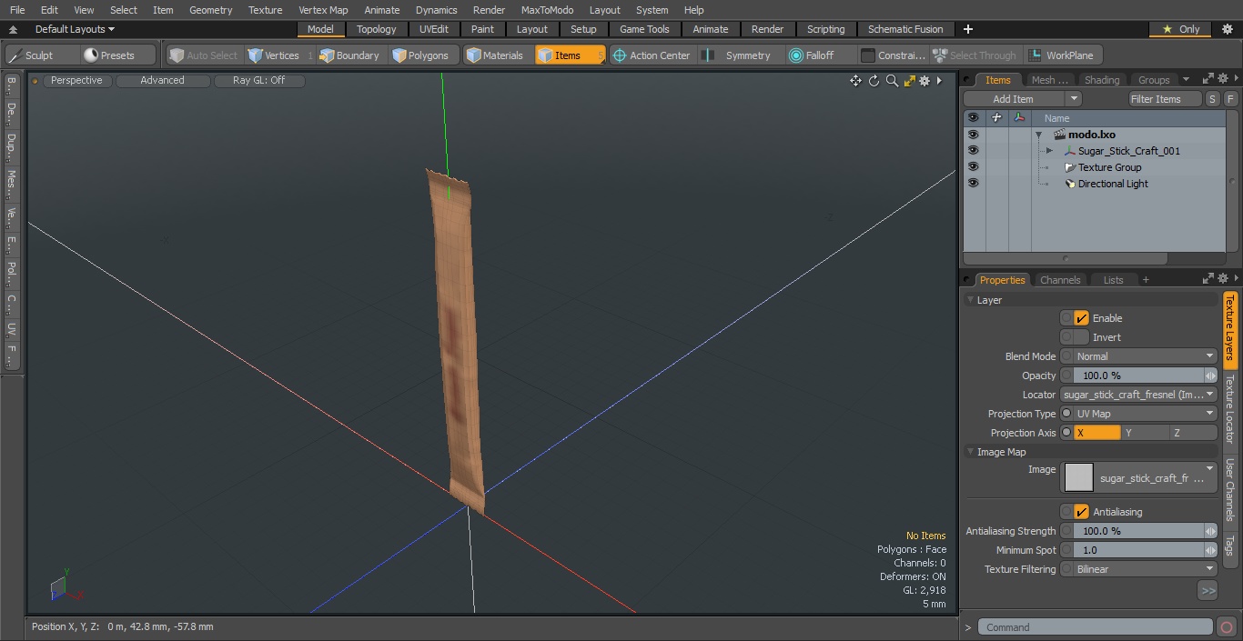 Sugar Stick Craft 3D