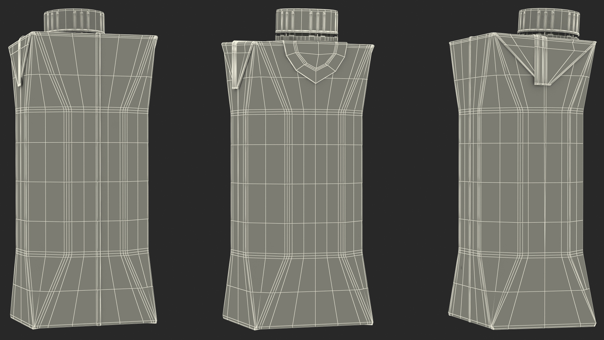 3D model Tetra Prisma Aseptic