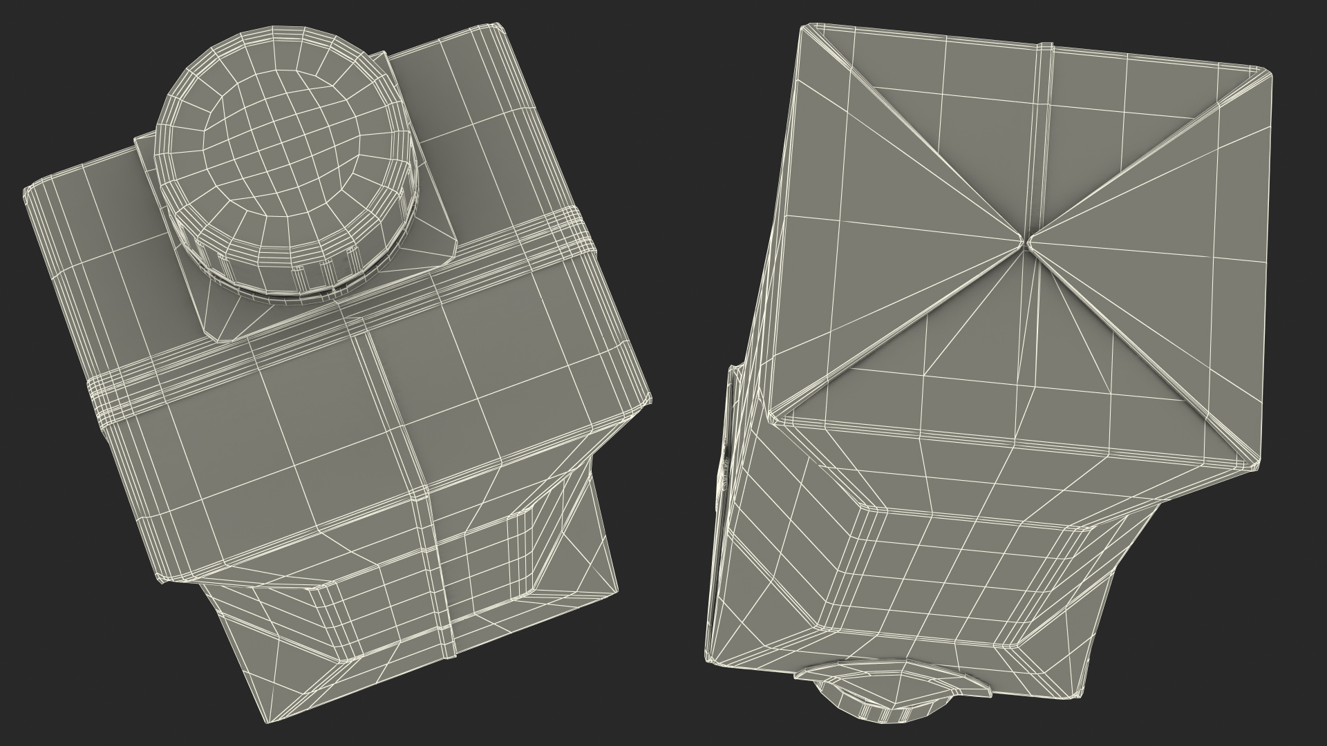 3D model Tetra Prisma Aseptic