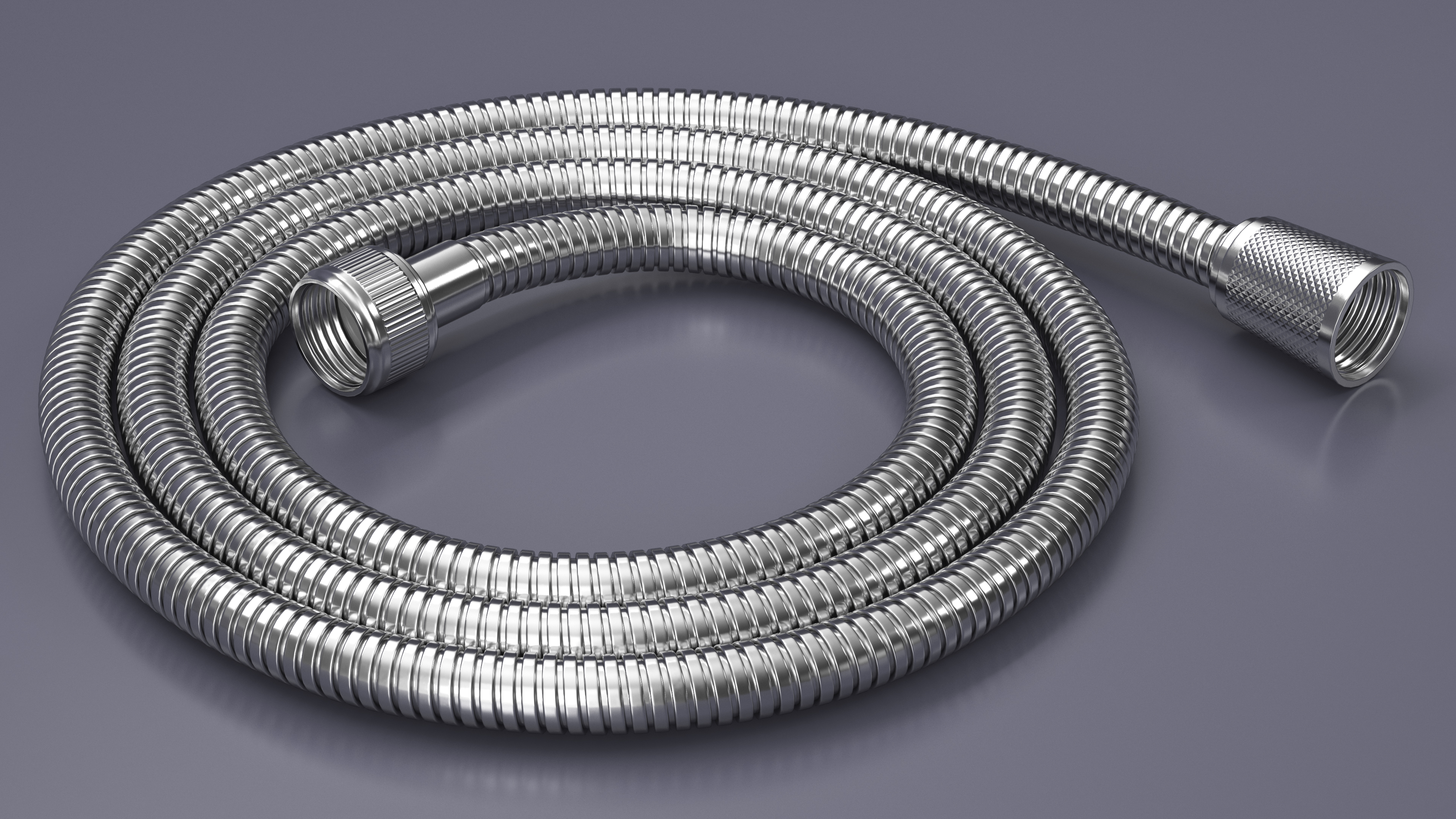 3D Shower Hose Chrome model
