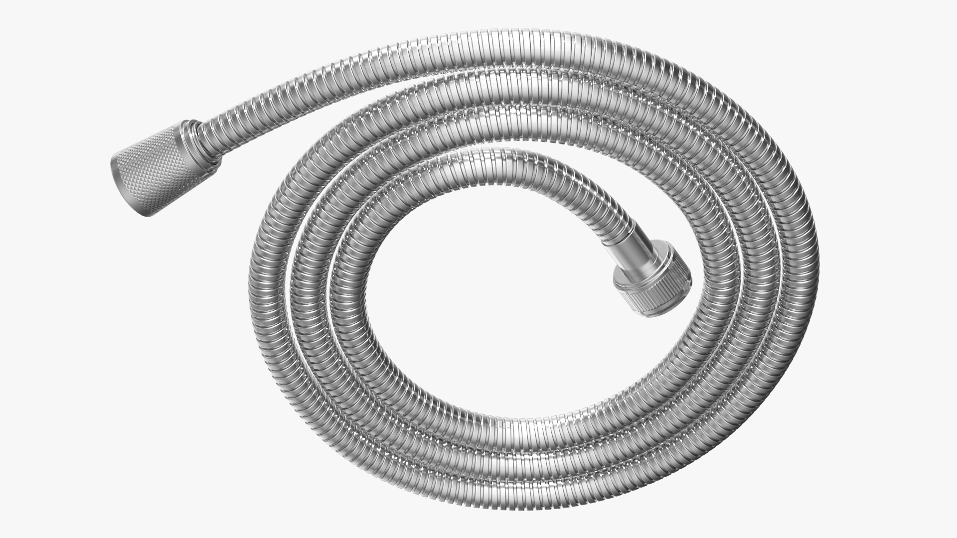 3D Shower Hose Chrome model