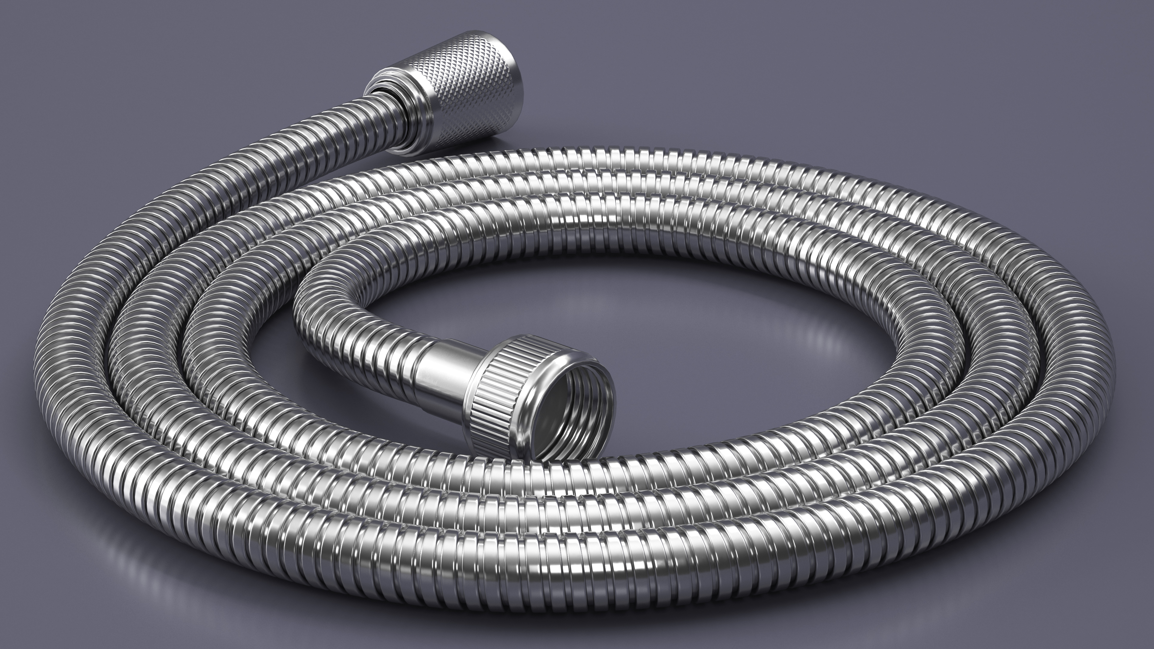 3D Shower Hose Chrome model