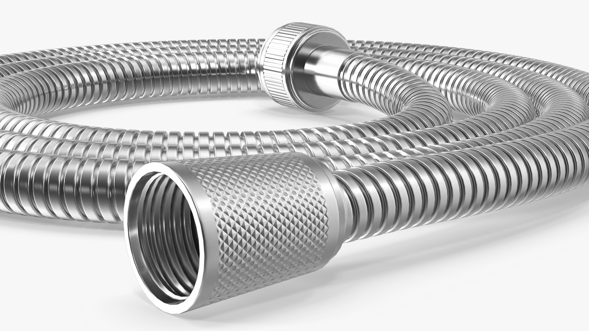 3D Shower Hose Chrome model