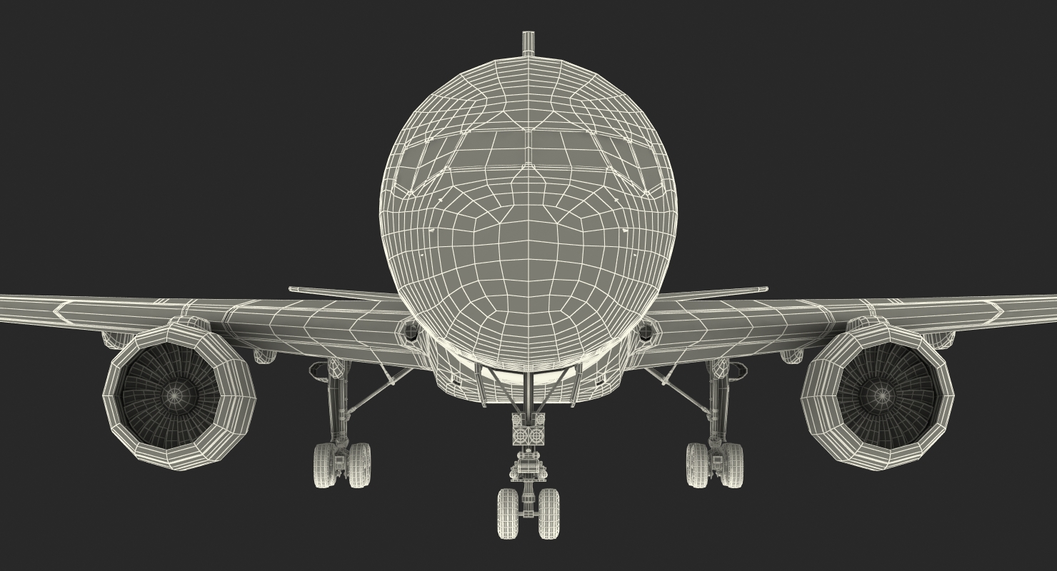 Donald Trumps Private Boeing 757 3D