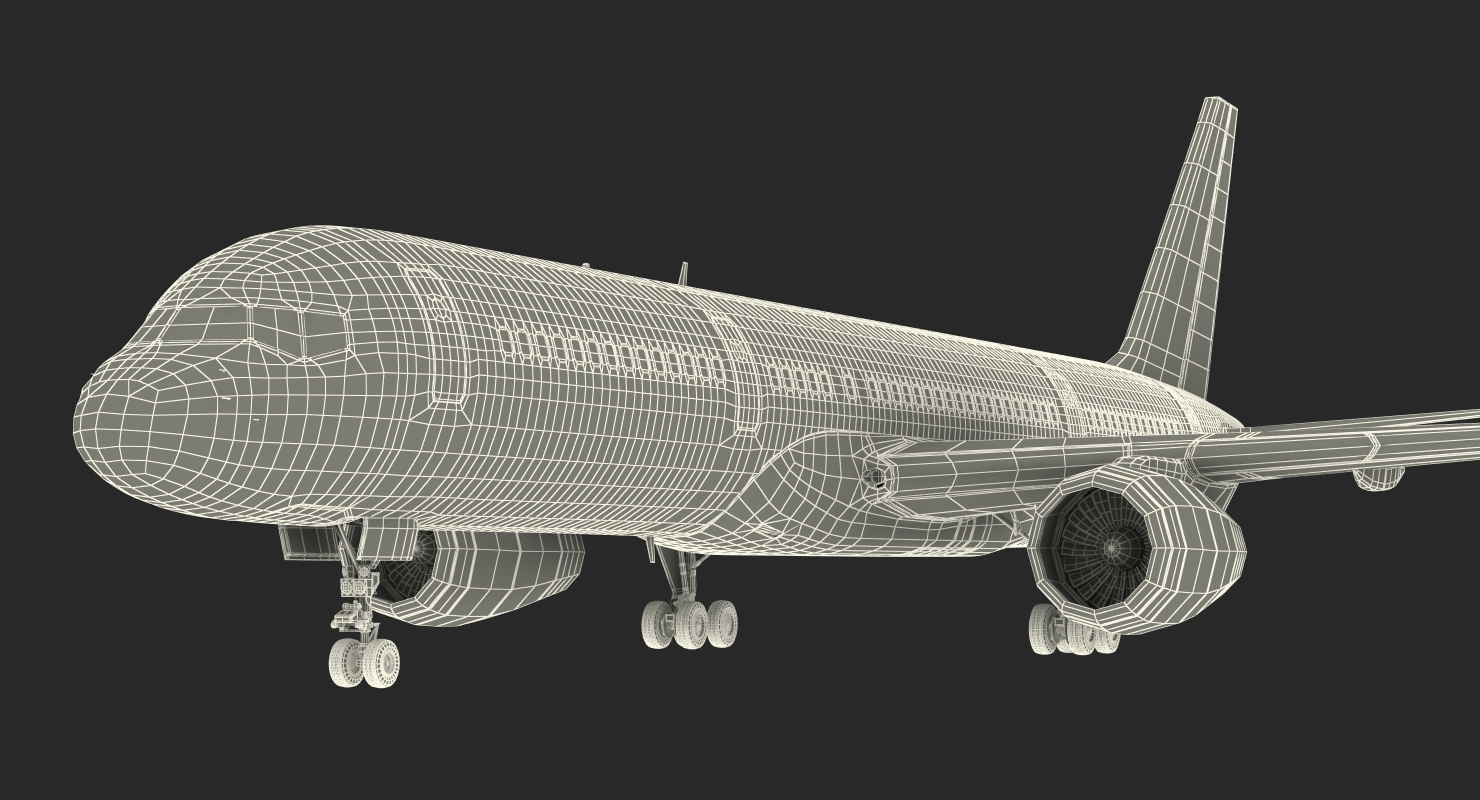 Donald Trumps Private Boeing 757 3D