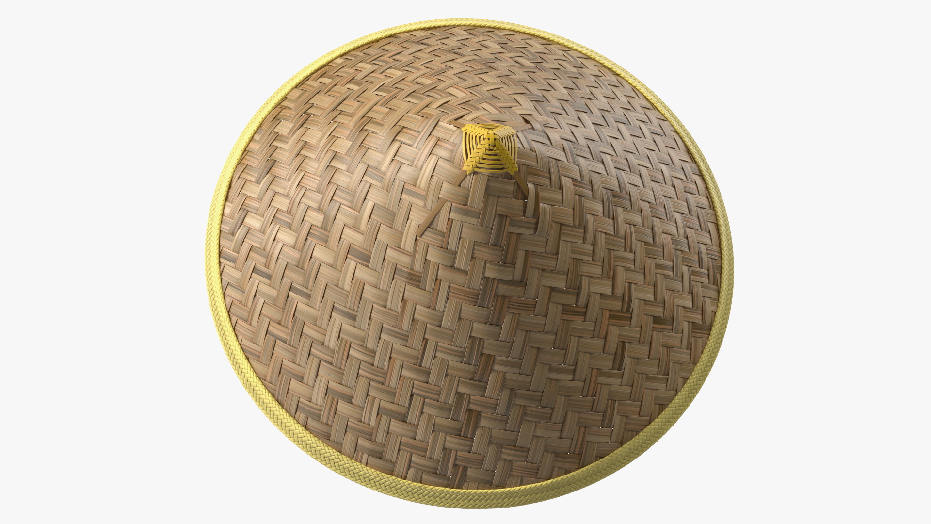 Chinese Straw Hat 3D