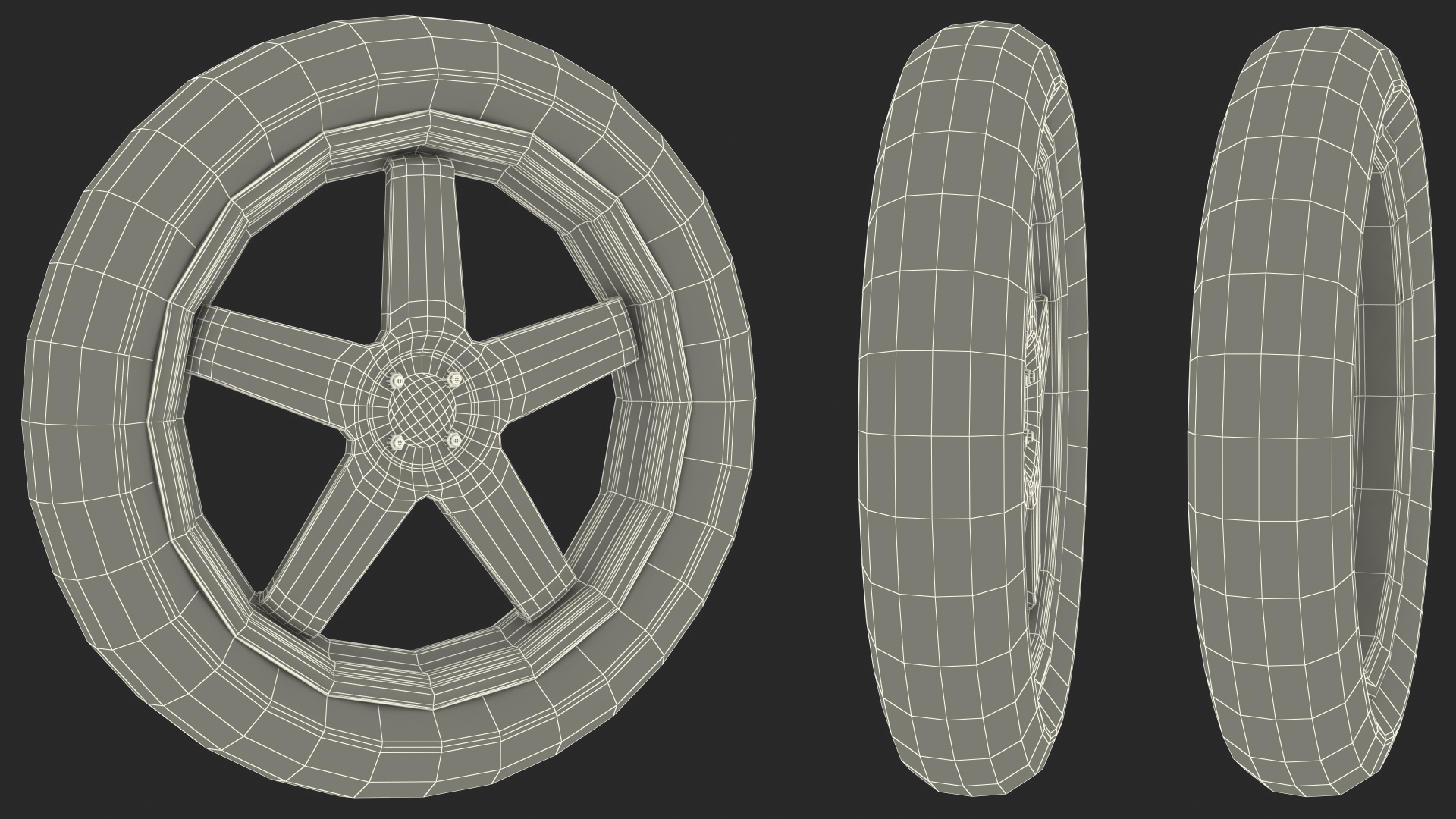 Segway SE 3 Patroller Wheel 3D