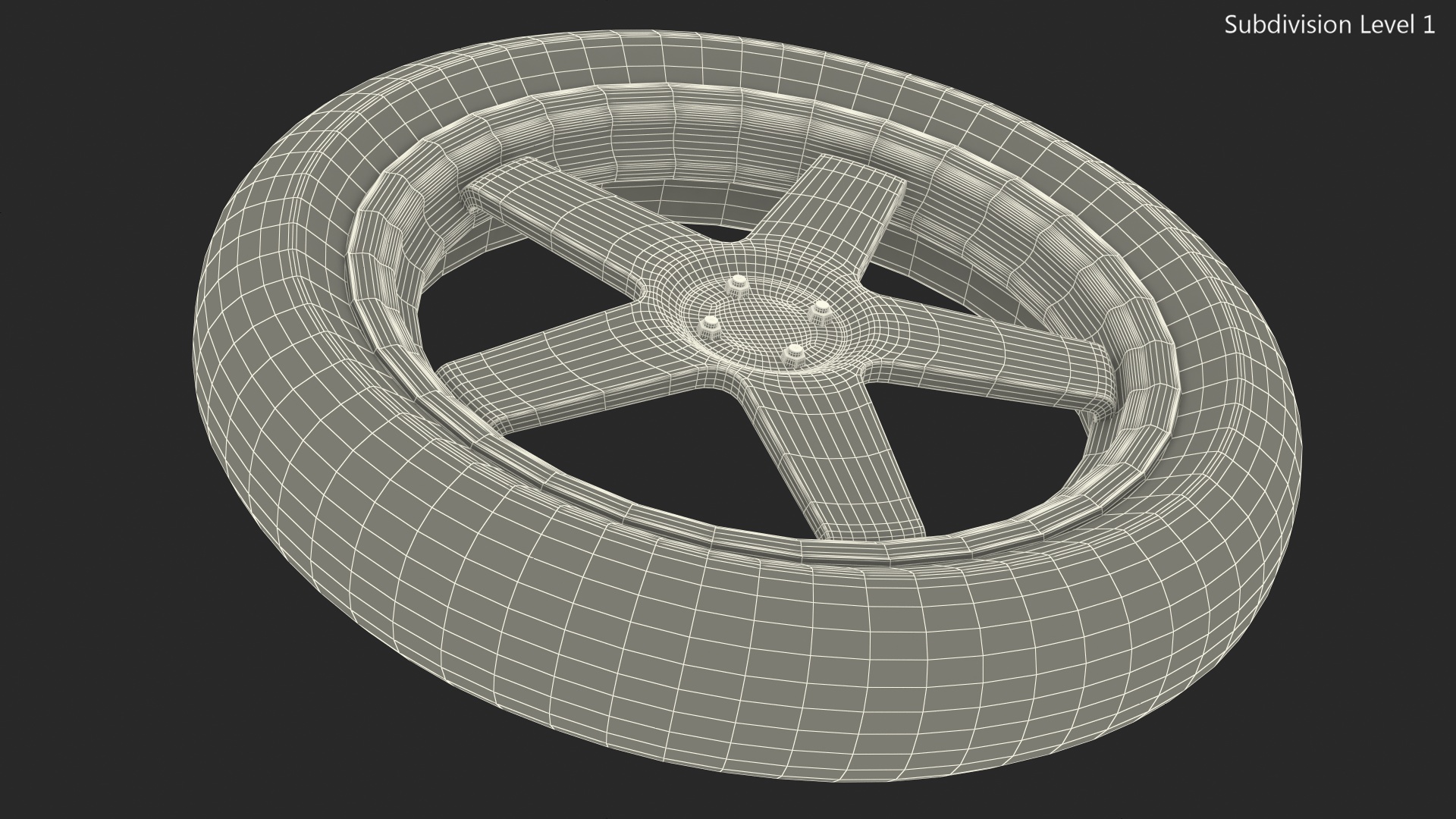 Segway SE 3 Patroller Wheel 3D