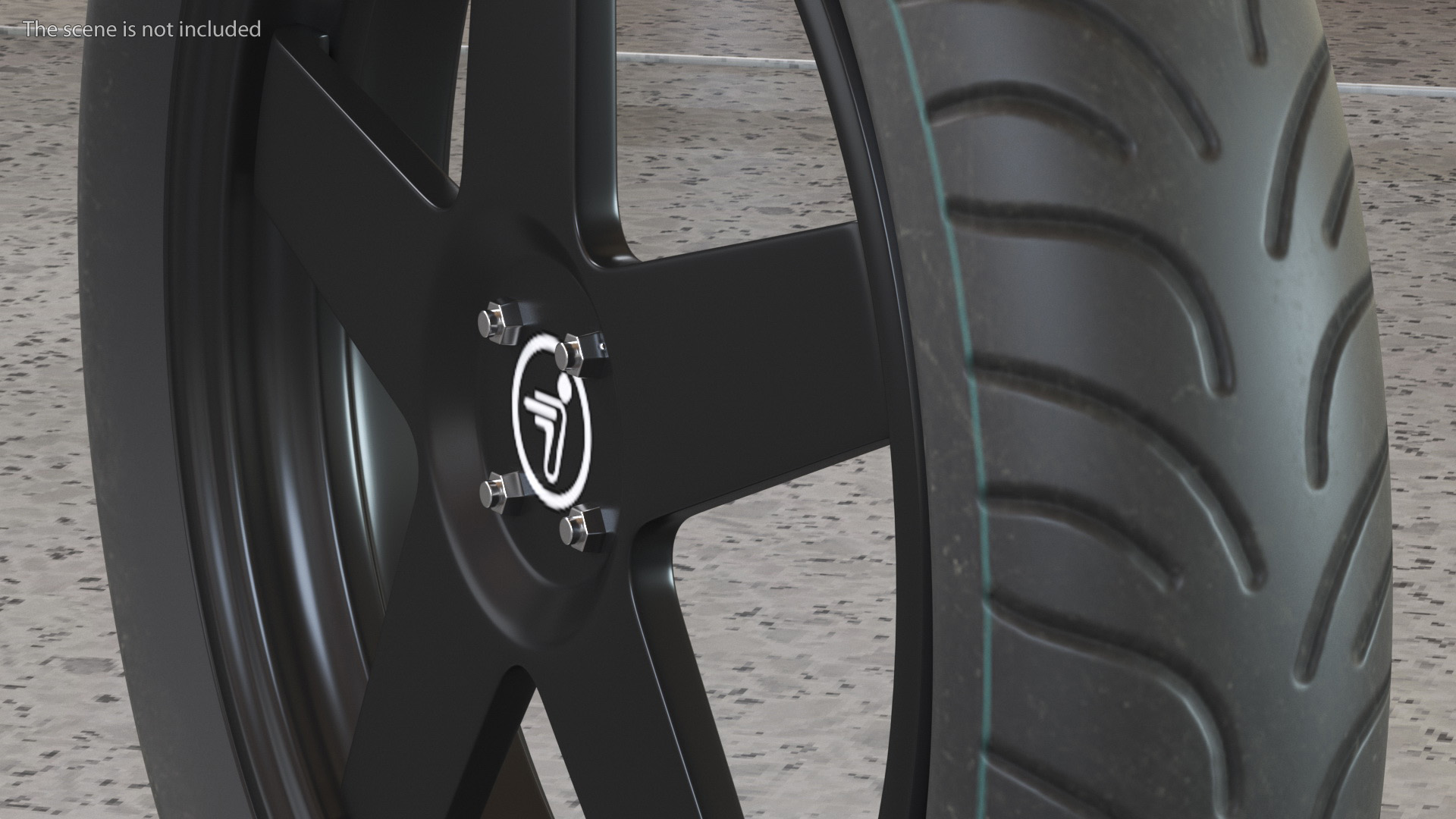 Segway SE 3 Patroller Wheel 3D