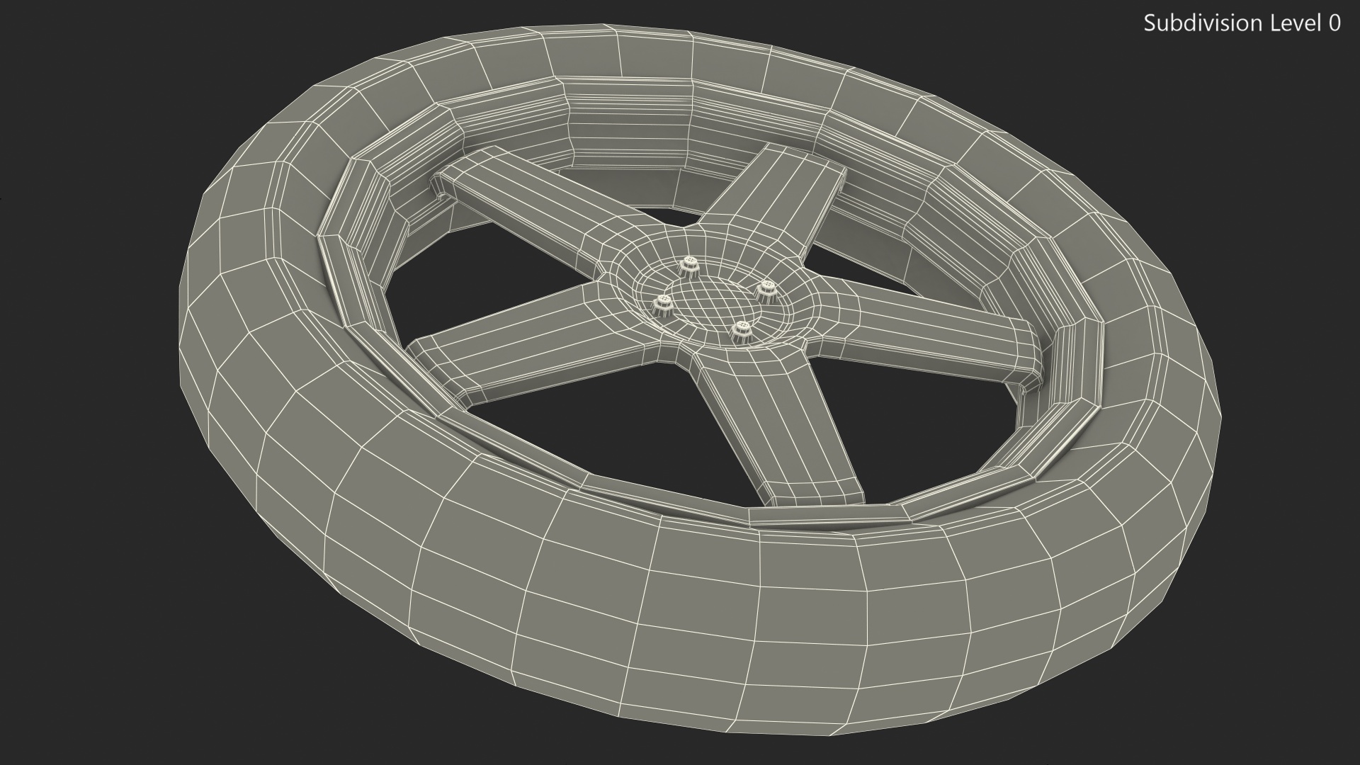 Segway SE 3 Patroller Wheel 3D