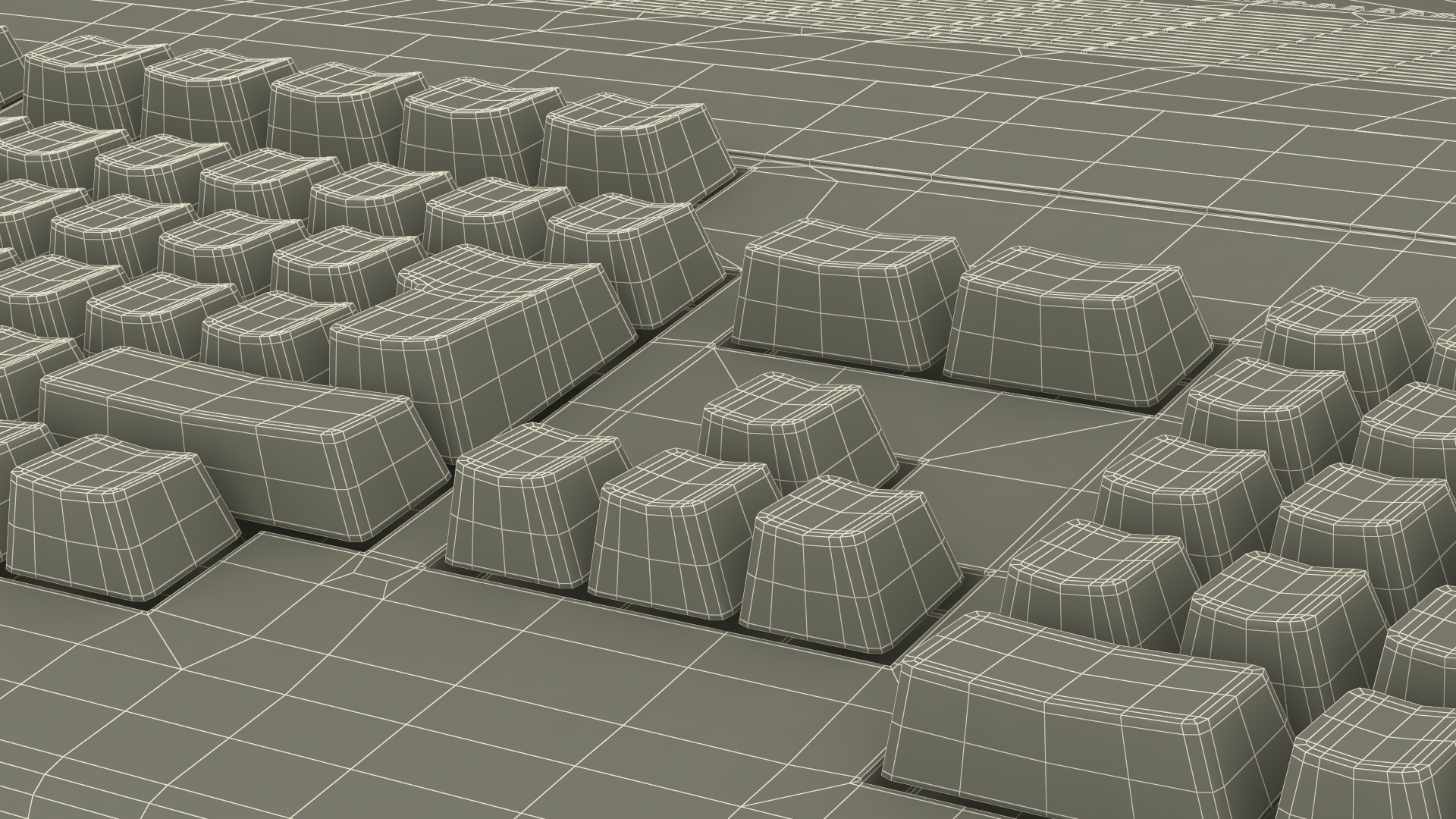 Retro Style Personal Computer 3D model