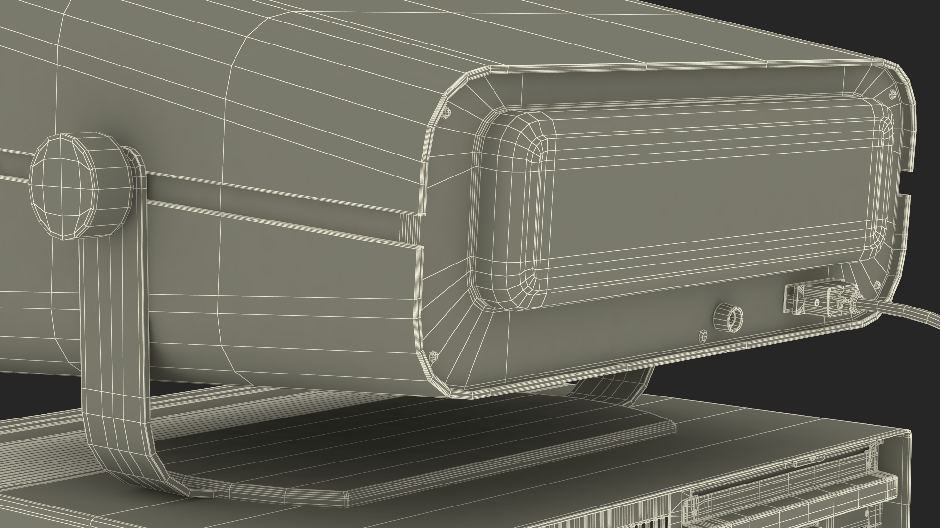 Retro Style Personal Computer 3D model