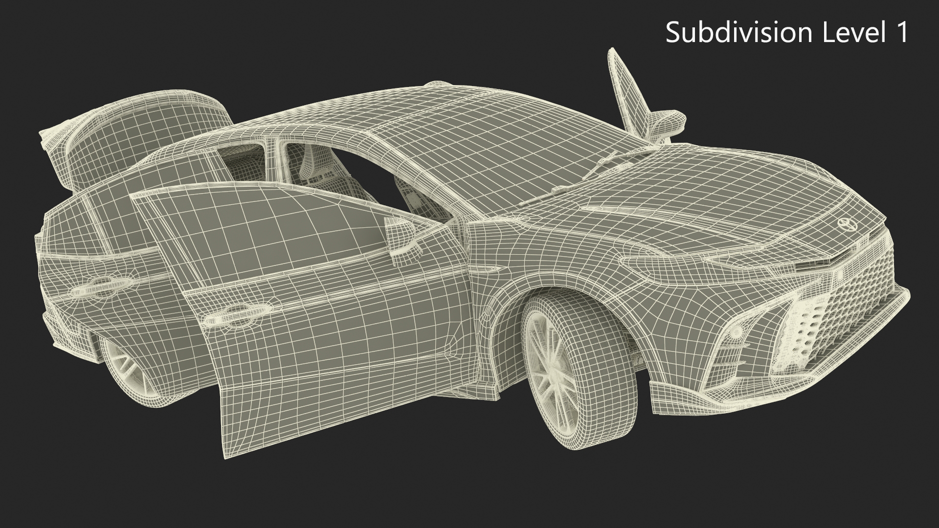 Camry 2025 Hybrid Ocean Gem Rigged 3D model