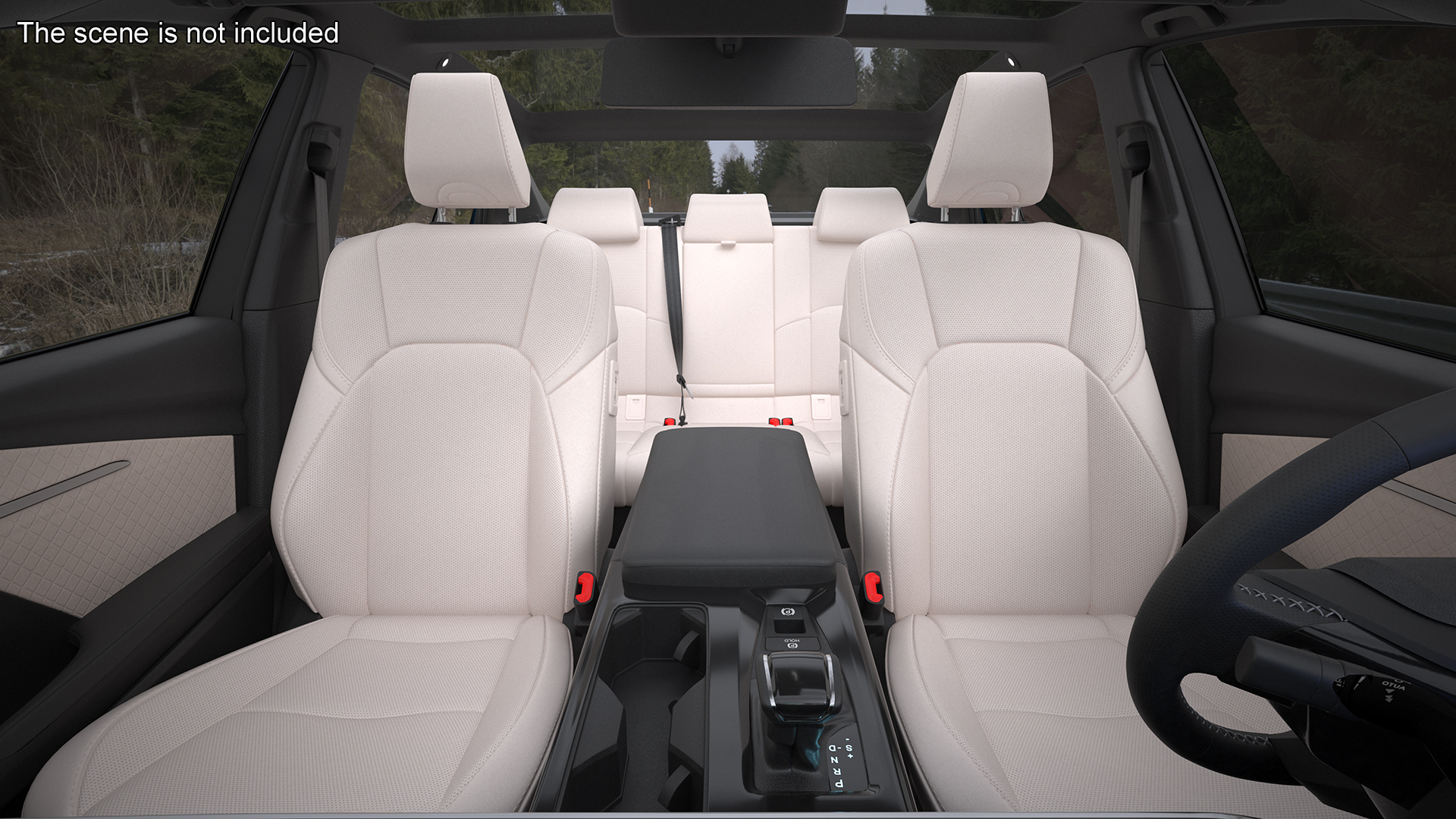 Camry 2025 Hybrid Ocean Gem Rigged 3D model