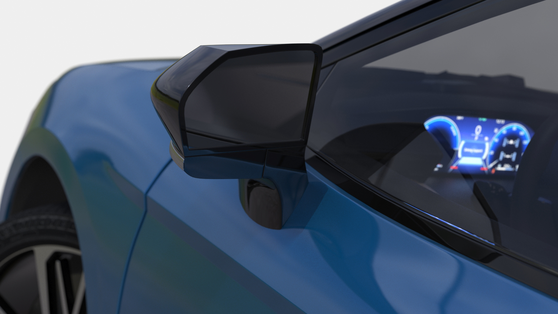 Camry 2025 Hybrid Ocean Gem Rigged 3D model