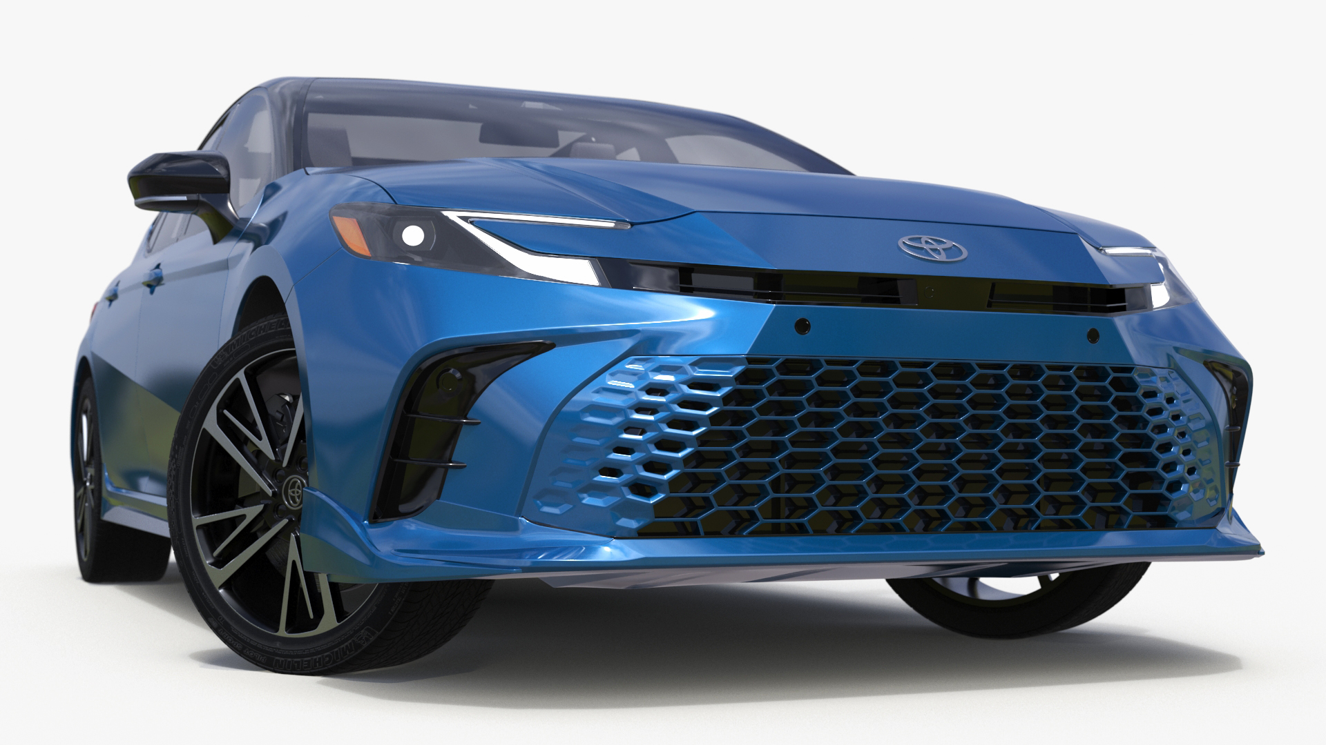 Camry 2025 Hybrid Ocean Gem Rigged 3D model