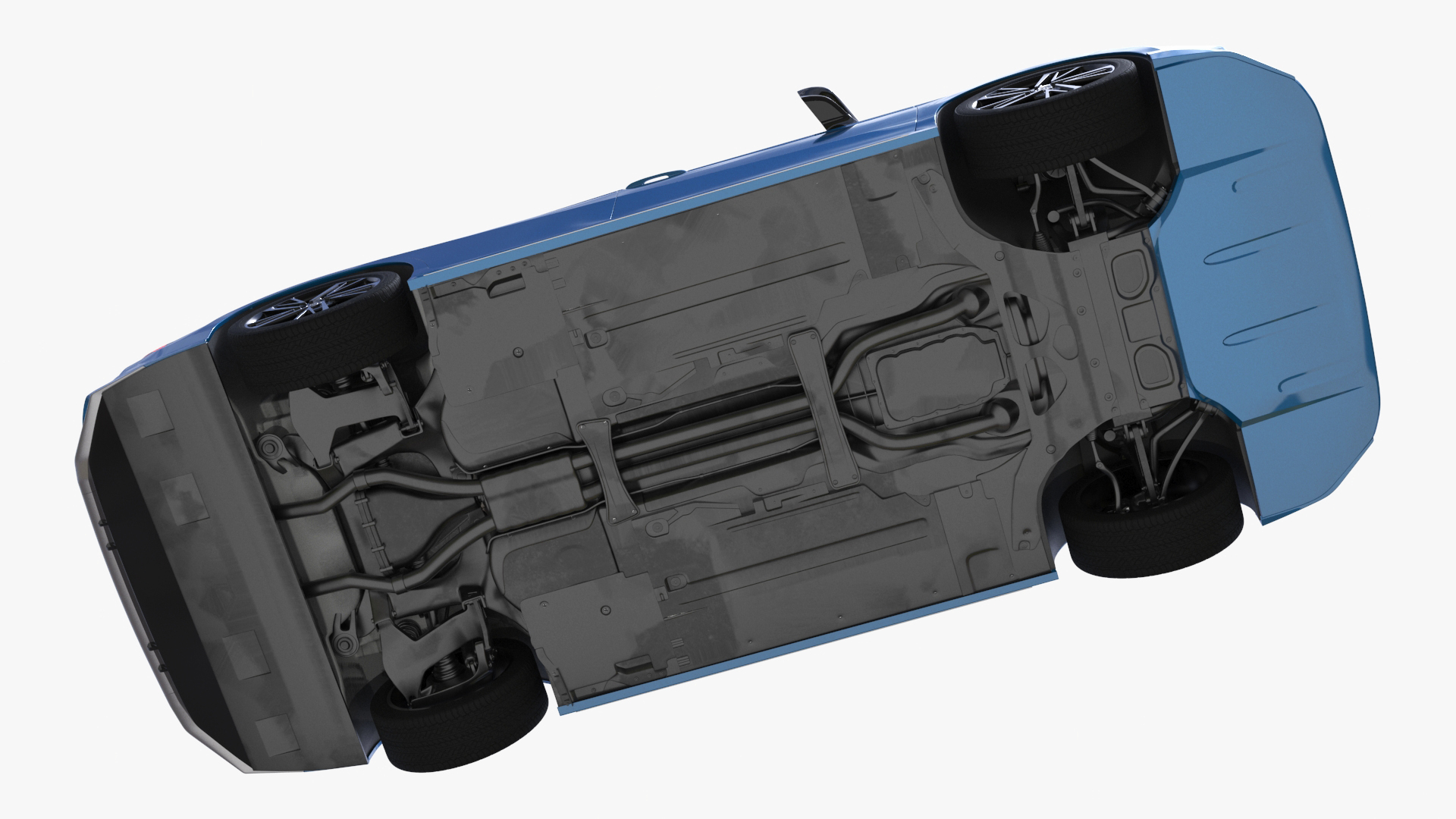Camry 2025 Hybrid Ocean Gem Rigged 3D model