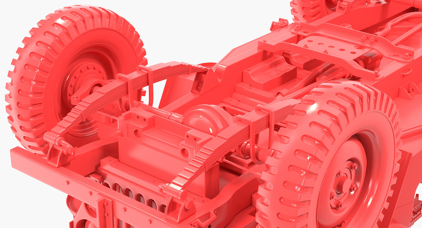 US Army Jeep Willys MB 3D