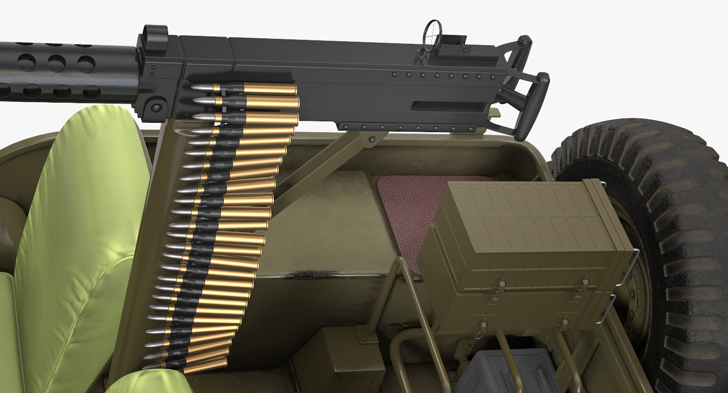 US Army Jeep Willys MB 3D