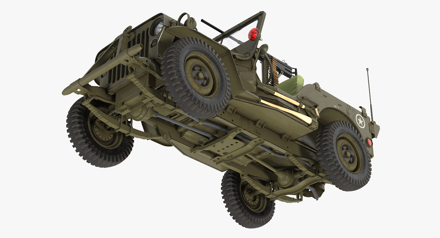 US Army Jeep Willys MB 3D