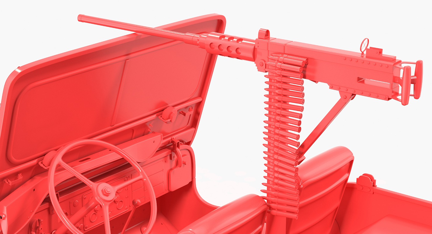 US Army Jeep Willys MB 3D