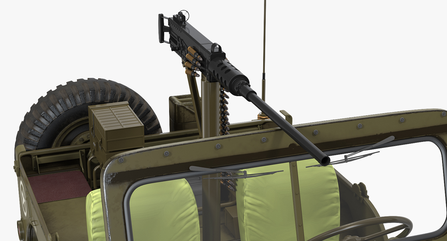 US Army Jeep Willys MB 3D