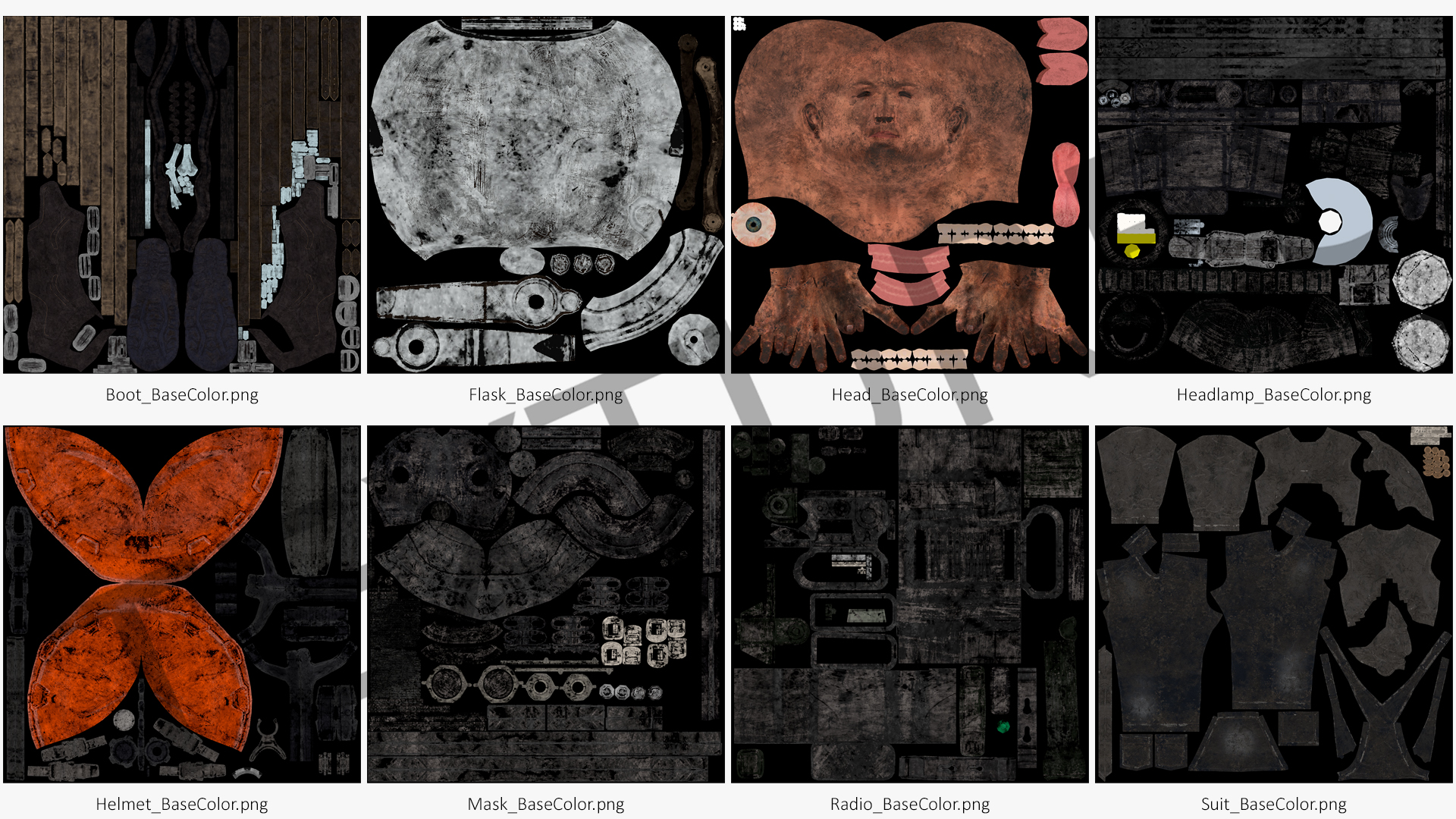 Coal Miner in Pose Fur 3D