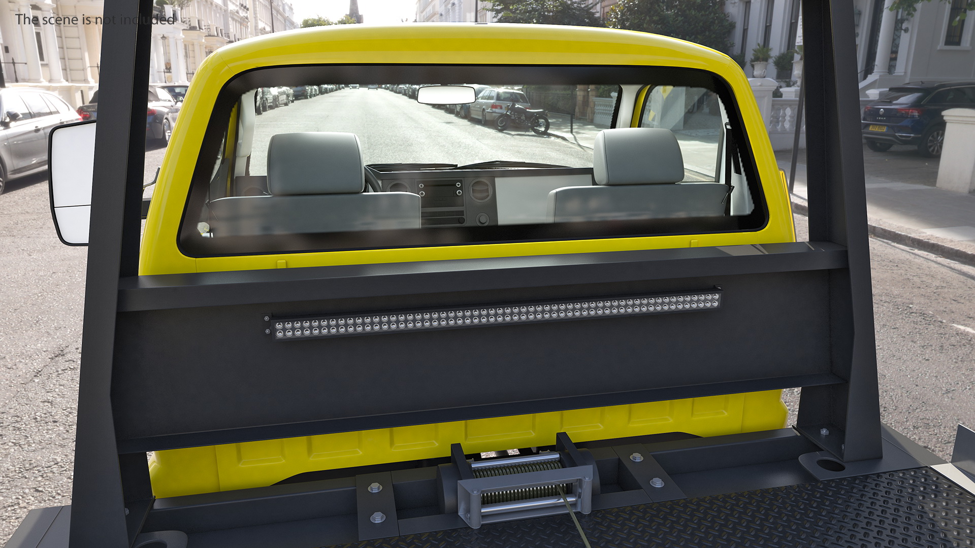 Tow Truck Flatbed 3D