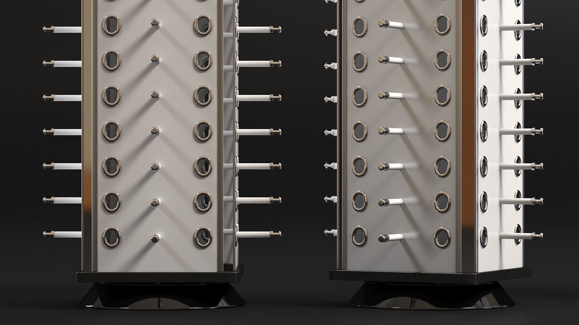 3D Stand Showcase for Glasses Type Five