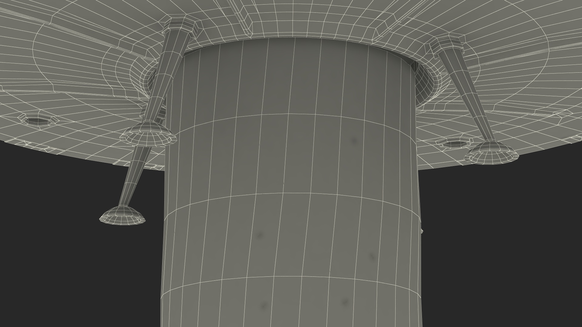 3D model Old UFO Ship Kidnaps
